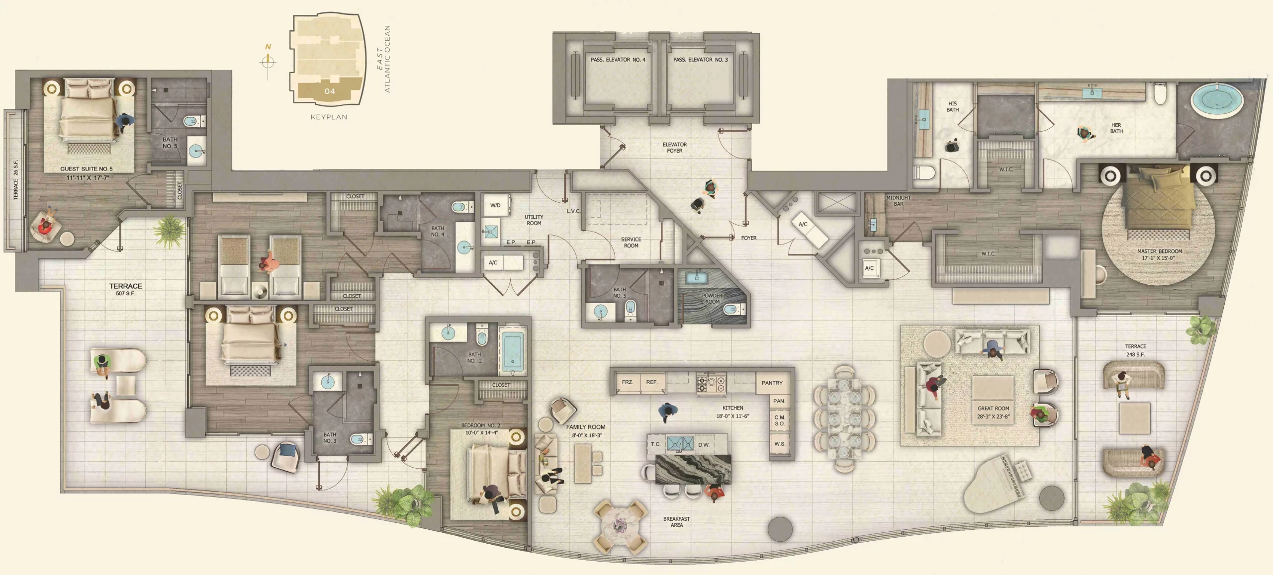 Donatello floor plans