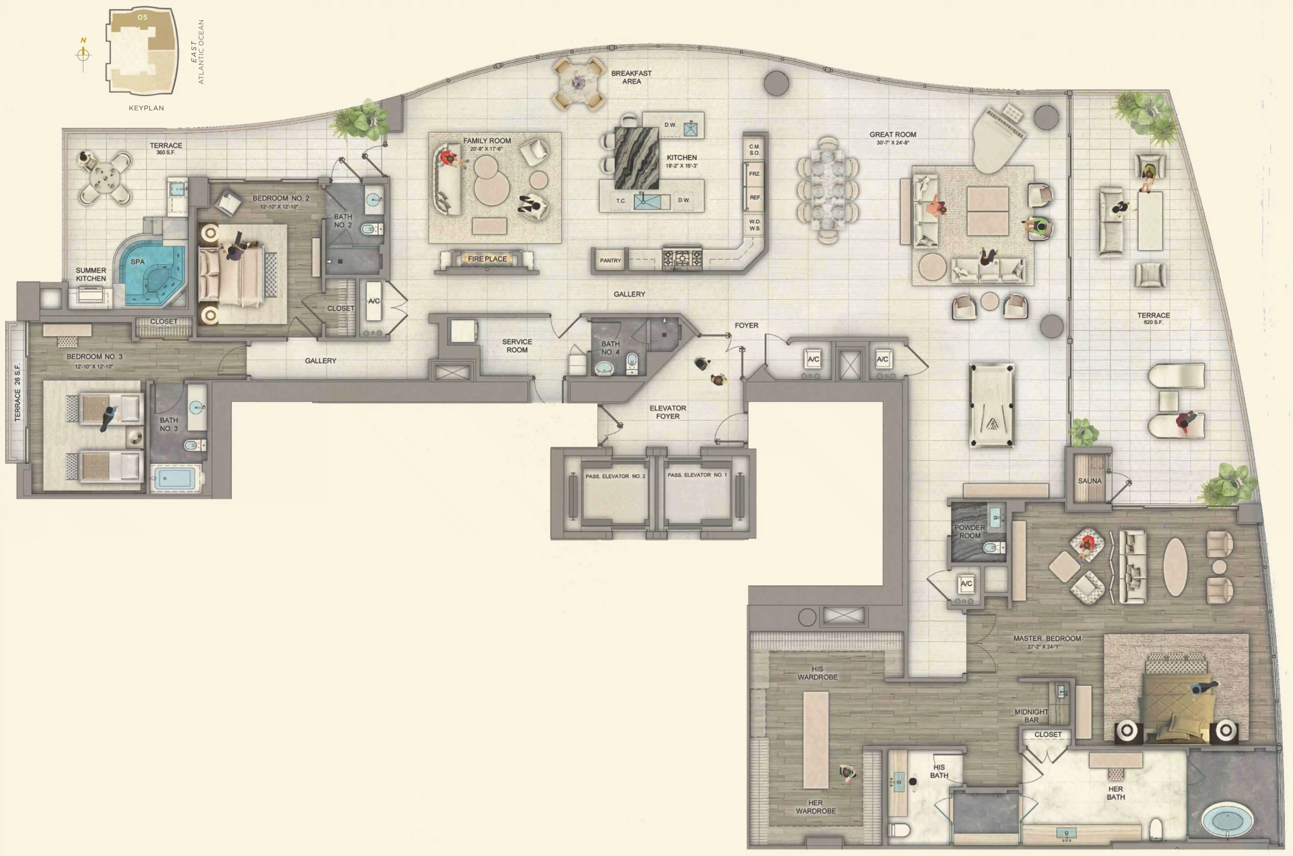 Toscana floor plans